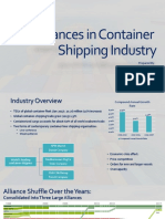 Alliances in Container Shipping Industry