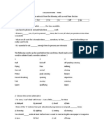 C1 - Collocations - Time