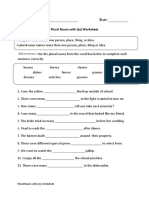 Plural Nouns With Es PDF