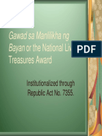 Gamaba Awardees