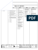 Table of Contents: Structural Plumbing Electrical Architectural General