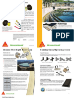 Sika Greenstreal Waterstop Catalog PDF