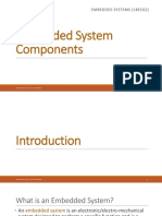 Embedded Systems (18EC62) - Embedded System Components (Module 3)