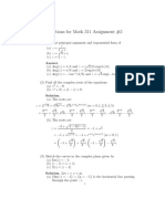 Solutions For Math 311 Assignment #2