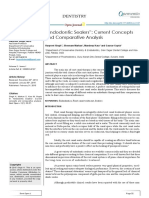 "Endodontic Sealers": Current Concepts and Comparative Analysis Review