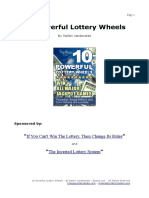 10 Powerful Lottery Wheels: If You Can't Win The Lottery, Then Change Its Rules