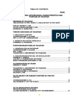 Tax Cases Table of Contents