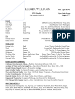 Allegra Williams Resume 2018 PDF