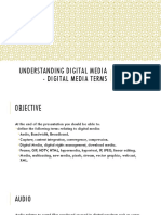 Understanding Digital Media - Digital Media Terms