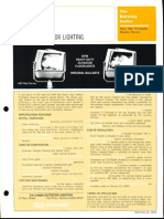 Sylvania Batwing Series Floodlight Spec Sheet 3-72