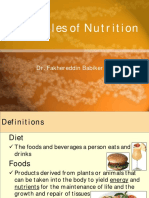 Principles of Nutrition