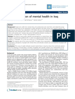 Public Perception of Mental Health in Iraq: Research Open Access