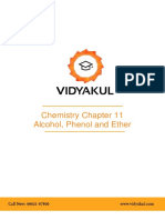 Chemistry Chapter 11 Alcohol, Phenol and Ether