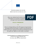 Policy Handbook: European Agenda For Culture Work Plan For Culture 2011-2014