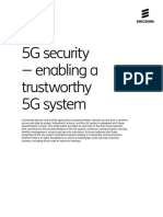 Ericsson - 5G Mobile Network Security-Mar18