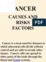 Cancer: Causes and Risks Factors