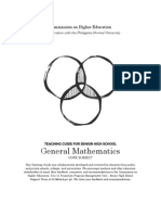 General Mathematics: Commission On Higher Education