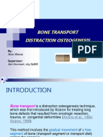 Bone Transport Distraction Osteogenesis 1