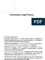 LECTURE 4 185655 - Postmodern Legal Theory