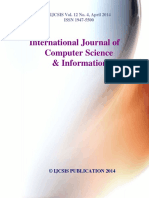 International Journal of Computer Science & Information Security