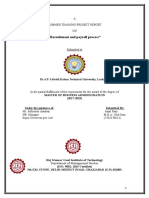 Recruitmenet and Payroll Process