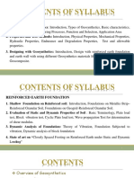 Behavior of Reinforced Earth With Geosynthetics