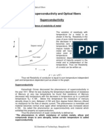 Superconductivity & Optical Fibers