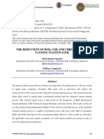 The Reduction of Bod, Cod and Chrome in The Tanning Wastewater