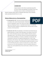 Issolution of A Artnership Firm: 1995 A1 HC 1863 (Bom) AIR 1989 Cal 254