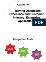 Achieving Operational Excellence and Customer Intimacy: Enterprise Applications