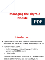 Managing The Thyroid Nodule