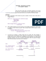 DMS 4032 - Solution CVP Analysis