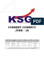 June 2018, Current Connect, KSG India