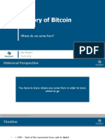 History of Bitcoin 1900