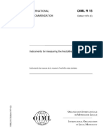 R015-E74 Instruments For Measuring The Hectolitre Mass of Cereal