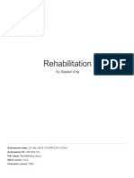 Rehabilitation