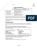 Project Assignment: Scope Purpose Covered in