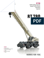 Terex RT 780. 80 Ton RT