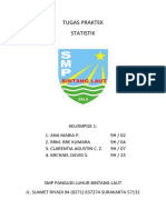 Tugas Praktek Statistik