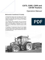 McCormick CX105 Tractor Operator Manual PDF