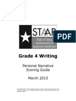 STAAR Grade 4 Writing