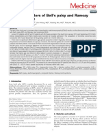 Medicine: Prognostic Factors of Bell 'S Palsy and Ramsay Hunt Syndrome