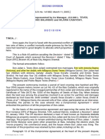 Petitioner Vs Vs Respondents: Second Division