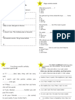 Conditional Clauses - Type1