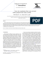 Adsorption of Basic Dye (Methylene Blue) Onto Activated Carbon Prepared From Rattan Sawdust PDF