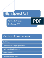 High Speed Railways - PIT
