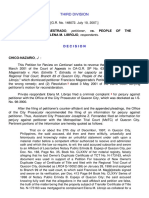 Third Division: Francisco Magestrado, Petitioner, vs. People of The PHILIPPINES and ELENA M. LIBROJO, Respondents