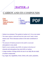 Carbon and Its Compounds