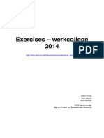 Exercises - Werkcollege 2014: NMR Spectroscopy Bijvoet Center For Biomolecular Research