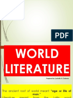 What Is World Literature